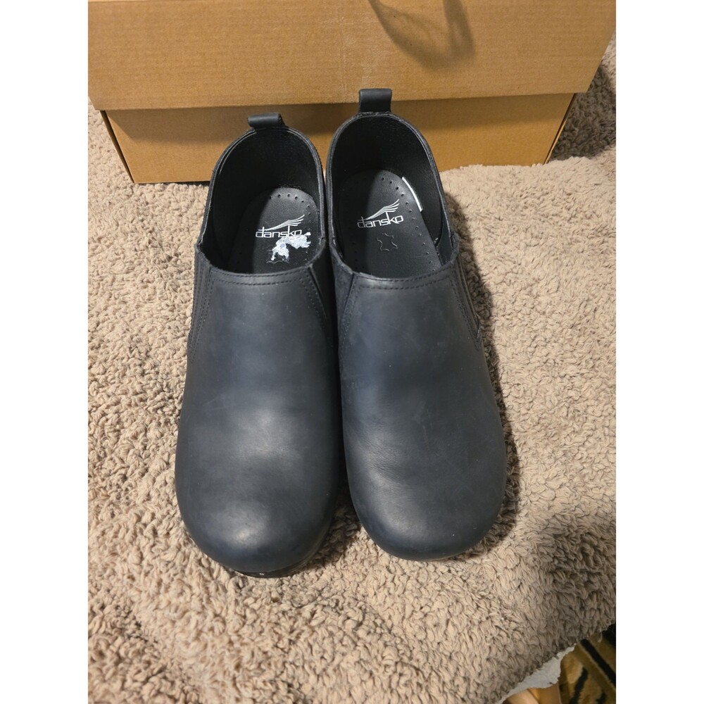 Dansko Piet clogs.